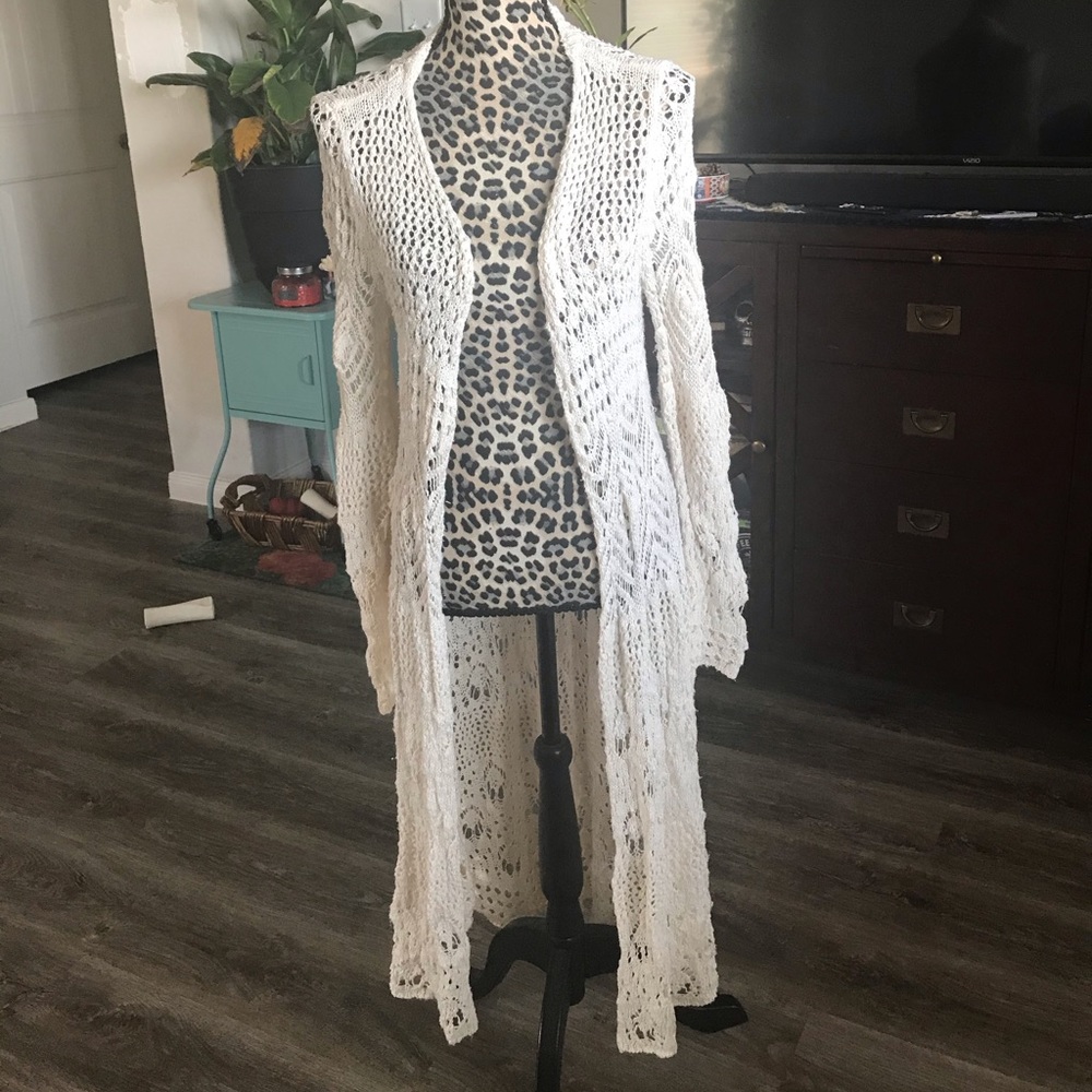 Hippie style long sweater